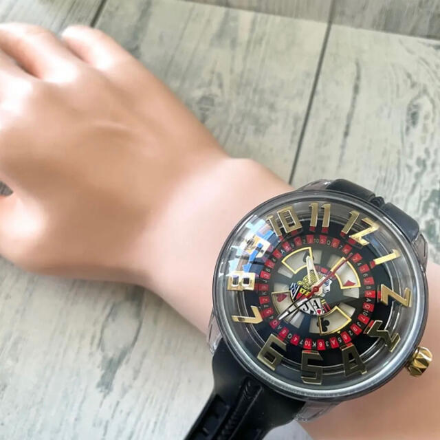 国内正規品 【美品】Tendence テンデンス キングドーム 腕時計 カジノ