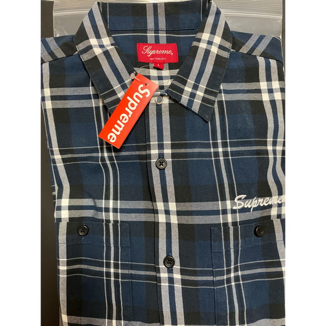 Supreme®︎ Thermal Work Shirt (Plaid L)