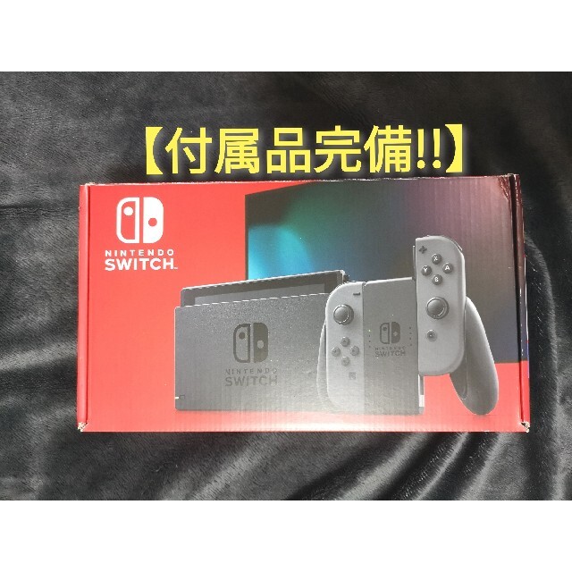 Nintendo Switch(ニンテンドースイッチ)の新型 スイッチ (3-K) 【付属品完備!!】 エンタメ/ホビーのゲームソフト/ゲーム機本体(家庭用ゲーム機本体)の商品写真