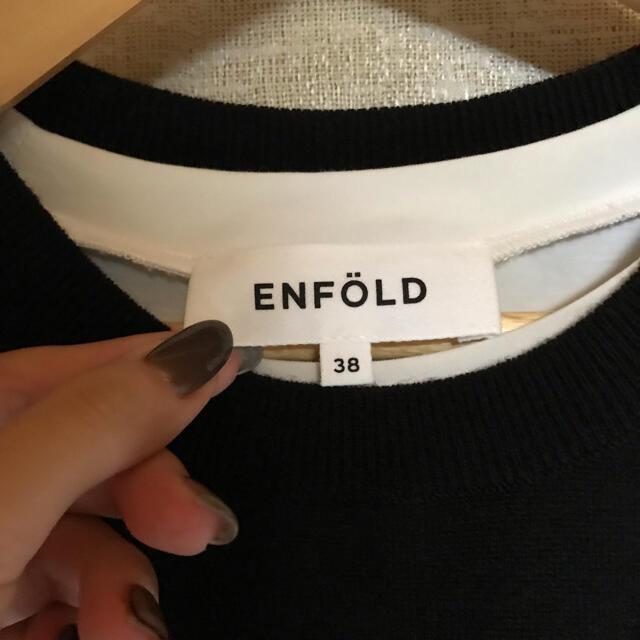 ENFOLD ニットベストレイヤードカットソーの通販 by a's shop｜エンフォルドならラクマ - ENFOLD / 特価定番
