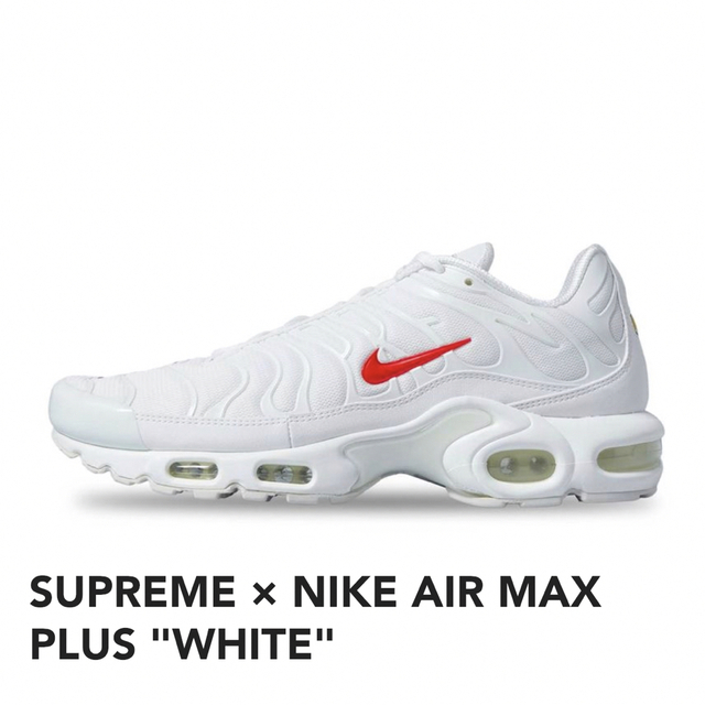 Supreme - supreme nike air max plus white