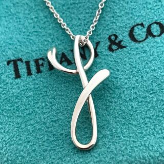 ティファニー(Tiffany & Co.)のTiffanyイニシャルy ネックレス(ネックレス)