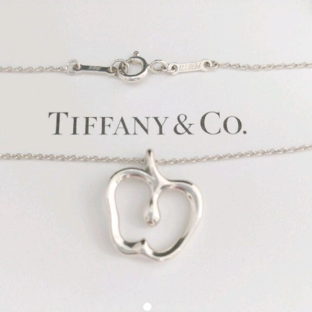 Tiffany & Co.(ティファニー)の正規品＊美品＊Tiffany  ティファニー アップルネックレス＊保存袋付き レディースのアクセサリー(ネックレス)の商品写真