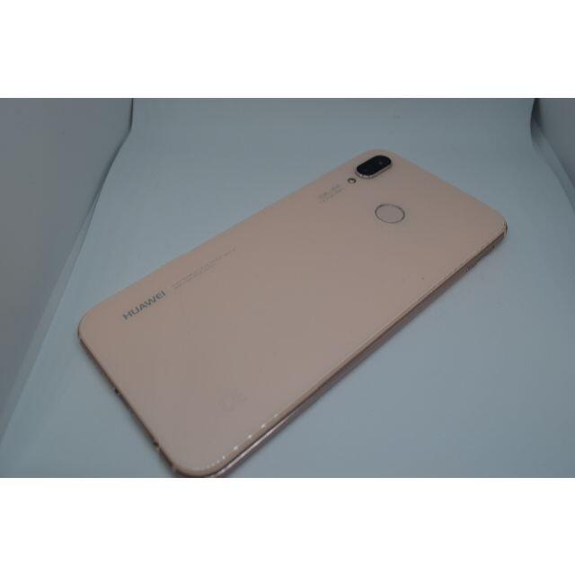 HUAWEI(ファーウェイ)のhuawei P20lite 32GB ピンク　シムフリー スマホ/家電/カメラのスマートフォン/携帯電話(スマートフォン本体)の商品写真