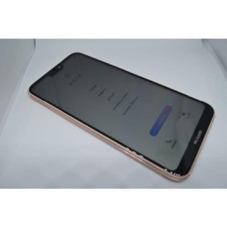 ファーウェイ(HUAWEI)のhuawei P20lite 32GB ピンク　シムフリー(スマートフォン本体)