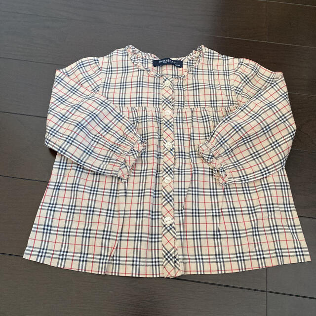 BURBERRY(バーバリー)のブラウス キッズ/ベビー/マタニティのキッズ服女の子用(90cm~)(ブラウス)の商品写真