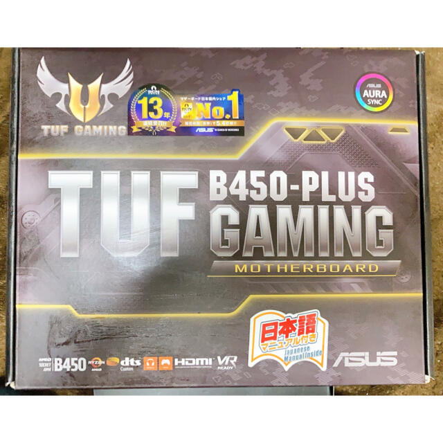 PCパーツASUS B450 TUF GAMING