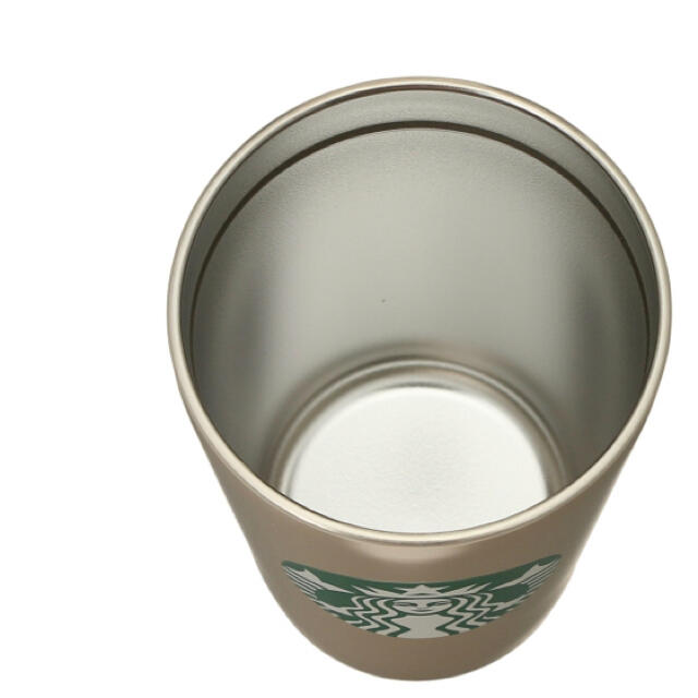 Starbucks Coffee(スターバックスコーヒー)の新品　スターバックス スタバ タンブラー  ステンレスTOGOカップ　ベージュ インテリア/住まい/日用品のキッチン/食器(タンブラー)の商品写真