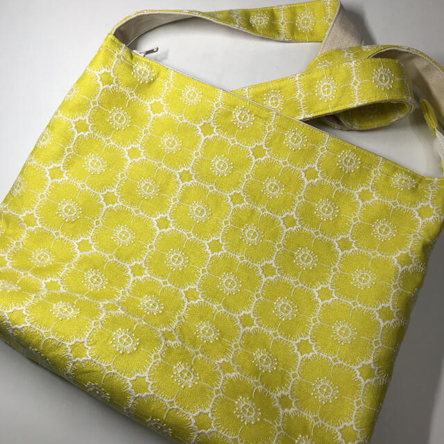 ァブリック o)ミナペルホネン☆ハンドメイド ショルダーバッグ大