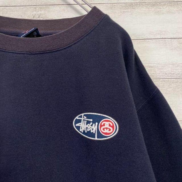 コットン】 STUSSY - 90s ステューシー バックプリント Sリンク ...