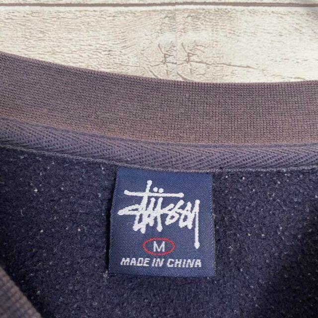 STUSSY(ステューシー)の【入手困難】90s ステューシー　バックプリント　Sリンク　スウェット メンズのトップス(スウェット)の商品写真