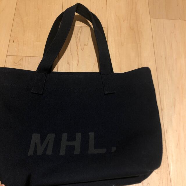 MARGARET HOWELL(マーガレットハウエル)のMHL トートバッグ　紺　ネイビー レディースのバッグ(トートバッグ)の商品写真