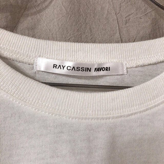 RayCassin(レイカズン)のレイカズン  モノトーンフォトTシャツ　半袖 レディースのトップス(Tシャツ(半袖/袖なし))の商品写真