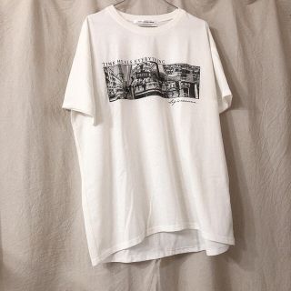 レイカズン(RayCassin)のレイカズン  モノトーンフォトTシャツ　半袖(Tシャツ(半袖/袖なし))