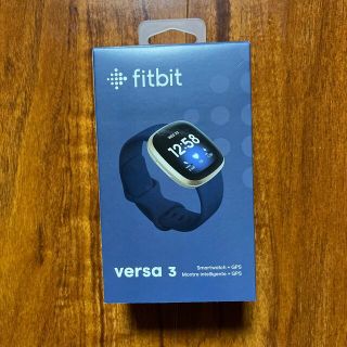 ｋｉｒｉｎ様専用　フィットビットFitbit Versa3(ミッドナイト)(その他)