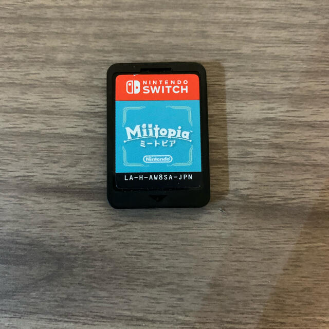 Nintendo Switch(ニンテンドースイッチ)のMiitopia Switch エンタメ/ホビーのゲームソフト/ゲーム機本体(家庭用ゲームソフト)の商品写真