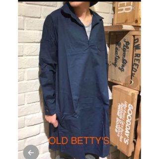 オールドベティーズ(OLD BETTY'S)の専用　美品　OLD BETTY'S  ワンピース　ネイビー　カーキ　(ひざ丈ワンピース)