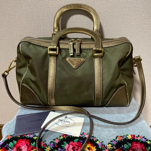 PRADA 2WAY ミニボストンバッグレディース