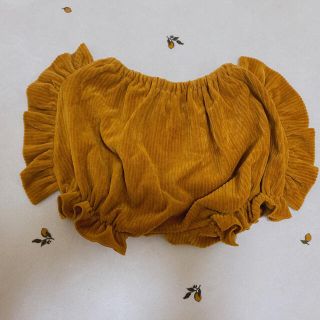 コドモビームス(こども ビームス)の【値下げ】folk made フォークメイド　フリルパンツ　80センチ(パンツ)