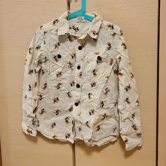 F.O.KIDS(エフオーキッズ)のシャツ ミッキー ディズニー キッズ/ベビー/マタニティのキッズ服男の子用(90cm~)(その他)の商品写真