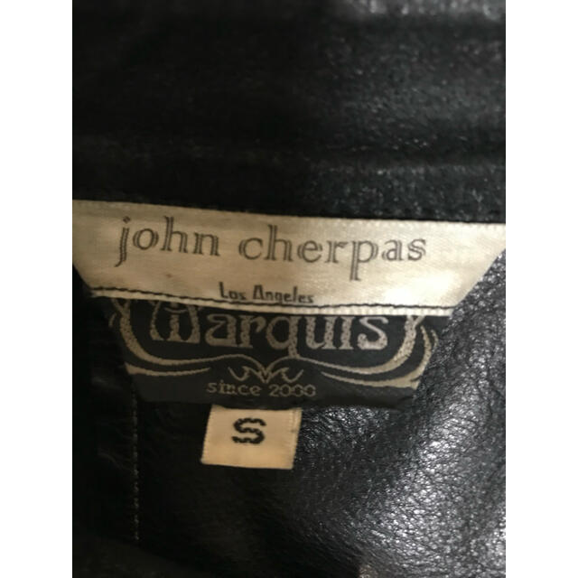 jhon cherpas レザーシャツ メンズのジャケット/アウター(レザージャケット)の商品写真