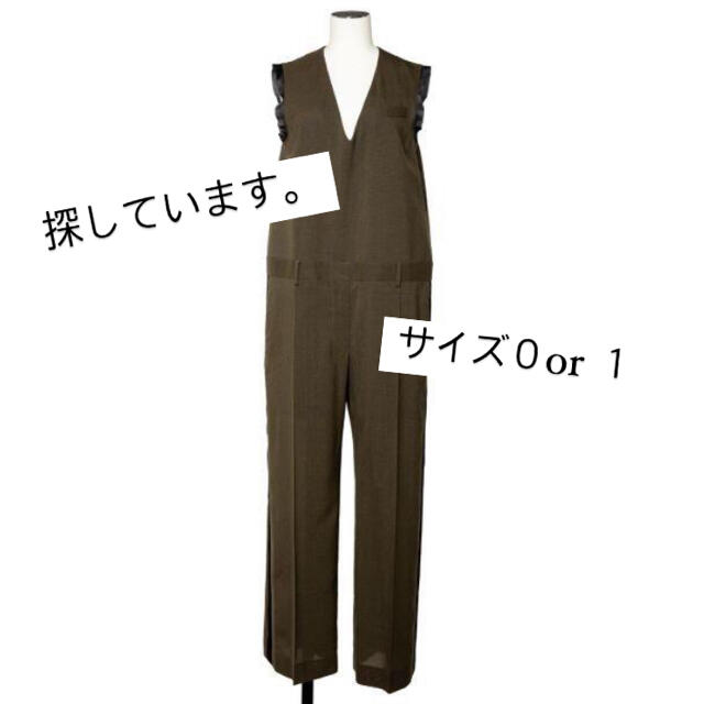 探しています。　2021ss SUITING ジャンプスーツ