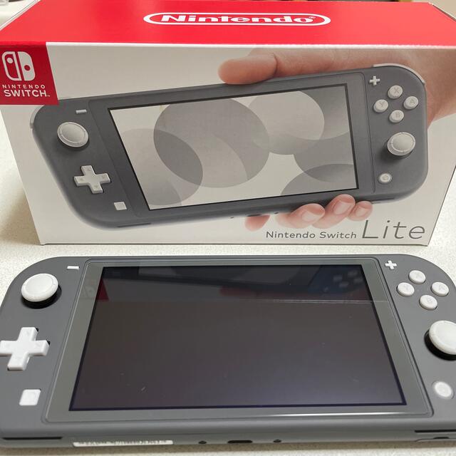 定番最安値 Nintendo Liteグレー ケース付きの通販 by Chika's shop