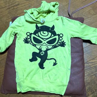 ヒステリックミニ(HYSTERIC MINI)のヒステリックミニ ♡角フード♡トレーナー90cm(Tシャツ/カットソー)