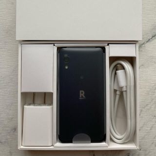 ラクテン(Rakuten)の新品未使用 Rakuten Mini Red 楽天 ミニ ブラック ラクテン(スマートフォン本体)