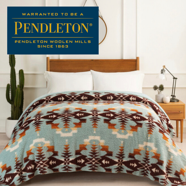 PENDLETON(ペンドルトン)のペンドルトン シェルパブランケット　クイーンサイズ　送料無料 インテリア/住まい/日用品の寝具(毛布)の商品写真