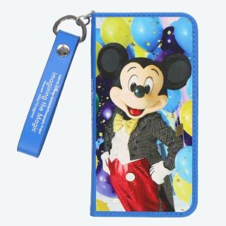 ディズニー(Disney)の【新品】イマジニングザマジック★ミッキー★スマホケース(モバイルケース/カバー)