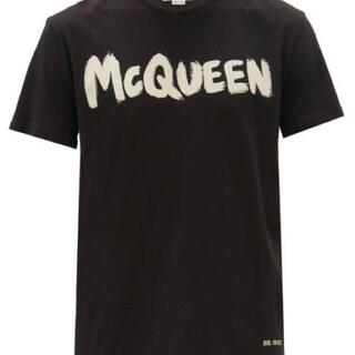 アレキサンダーマックイーン(Alexander McQueen)の正規 21SS アレキサンダーマックイーン グラフィティ ロゴ Tシャツ(Tシャツ/カットソー(半袖/袖なし))