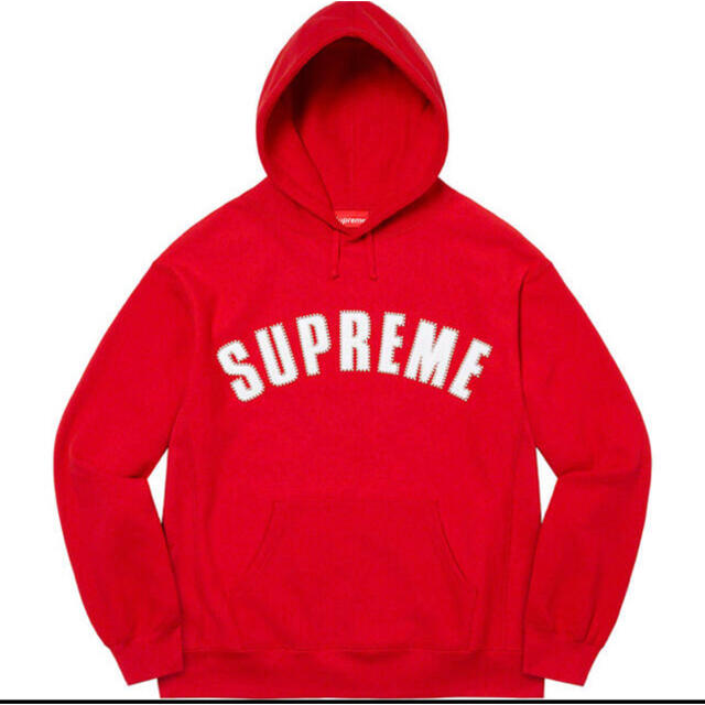 supreme Pearl Logo Hooded Sweatshirt L