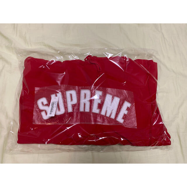 supreme Pearl Logo Hooded Sweatshirt L