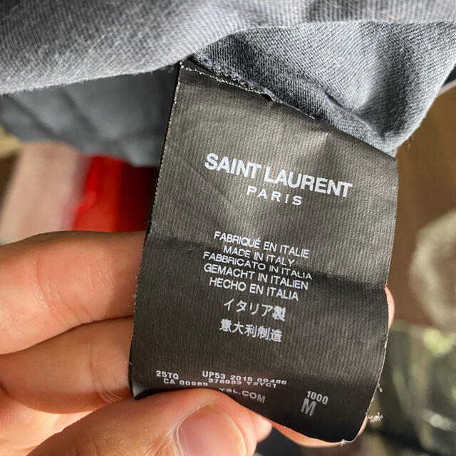 SAINT LAURENT PARIS ブラッドラスター ヴァンパイア Tシャツ - T