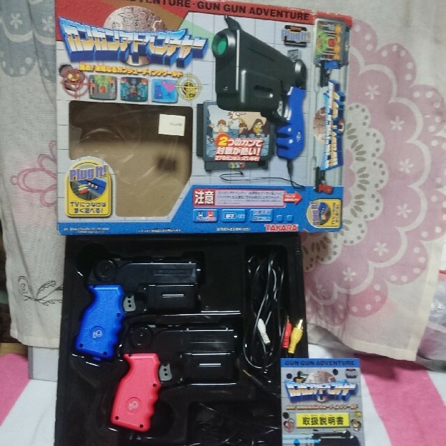 Takara Tomy(タカラトミー)のＴＡＫＡＲＡ☆ガンガンアドベンチャー!2002☆シューティングゲーム！ エンタメ/ホビーのゲームソフト/ゲーム機本体(家庭用ゲームソフト)の商品写真