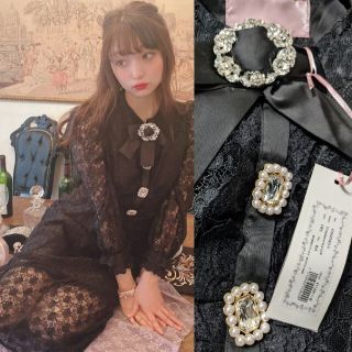 スワンキス(Swankiss)の新品　スワンキス　TS mademoi lace Lワンピース(ロングワンピース/マキシワンピース)