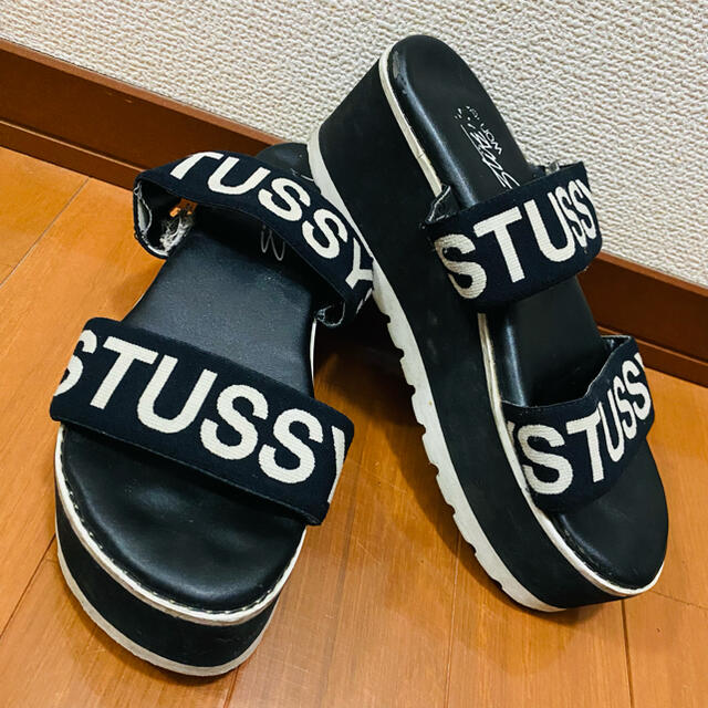 STUSSY(ステューシー)のstussy 厚底　サンダル レディースの靴/シューズ(サンダル)の商品写真