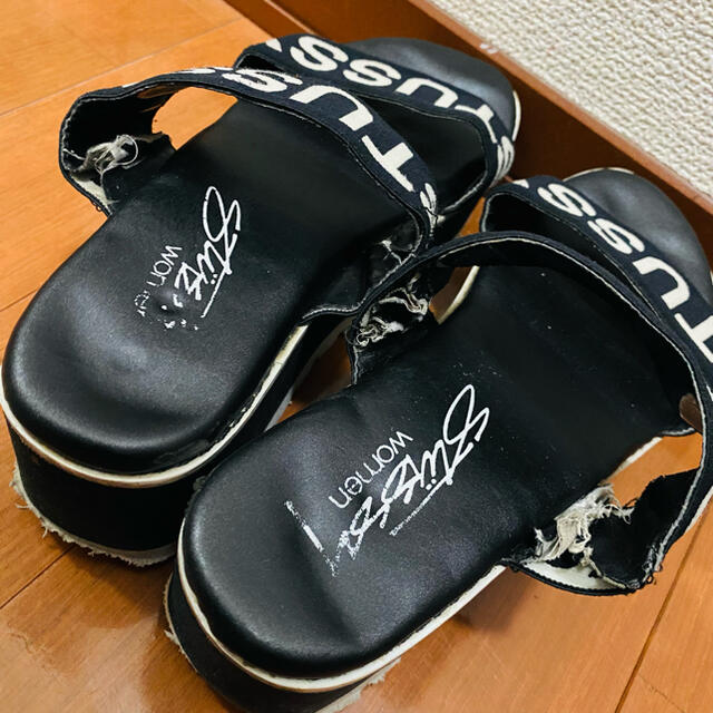 STUSSY(ステューシー)のstussy 厚底　サンダル レディースの靴/シューズ(サンダル)の商品写真