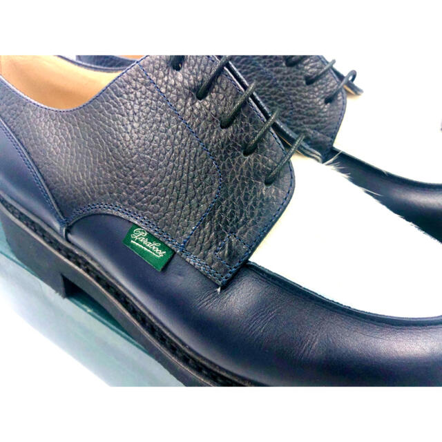 Paraboot(パラブーツ)の【EDIFICE別注】パラブーツ　シャンボードUK6.5　クレイジーパターン メンズの靴/シューズ(ドレス/ビジネス)の商品写真
