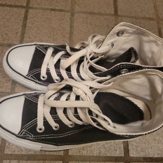 コンバース(CONVERSE)のコンバース☆ハイカット☆スニーカー☆黒☆(スニーカー)