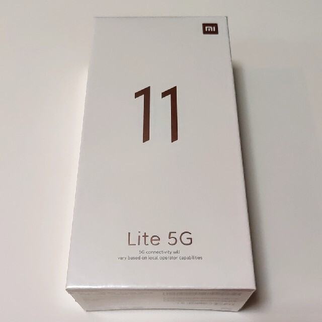 新品未開封　Xiaomi Mi 11 Lite 5G 黒　国内版SIMフリー端末