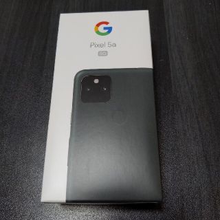 グーグルピクセル(Google Pixel)の【新品未開封品】Pixel5a (5G)　フィルム付(スマートフォン本体)