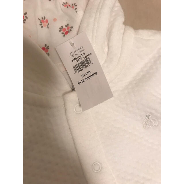 GAP(ギャップ)の専用　GAP ベビー　くま耳　上のみ キッズ/ベビー/マタニティのベビー服(~85cm)(カバーオール)の商品写真