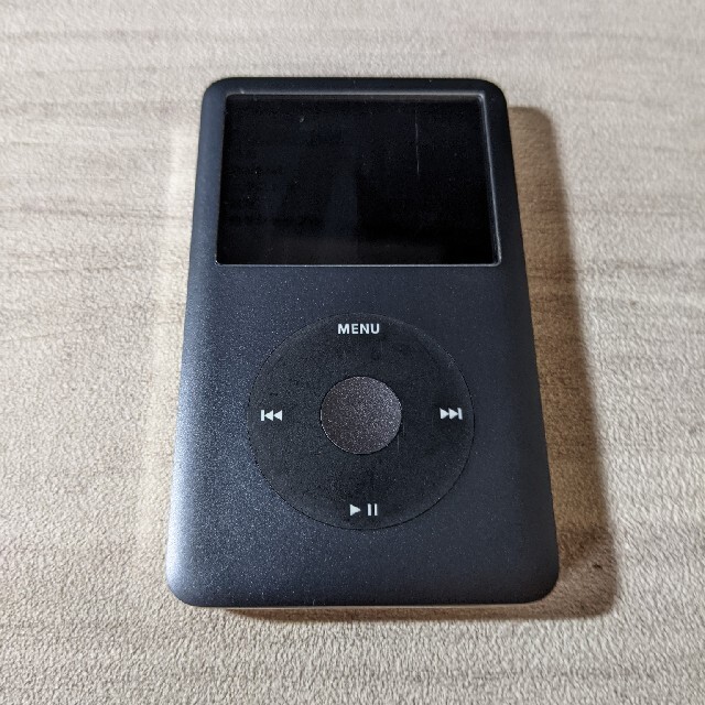 iPod(アイポッド)のipod classic 160gb ブラック MC297J/A スマホ/家電/カメラのオーディオ機器(ポータブルプレーヤー)の商品写真