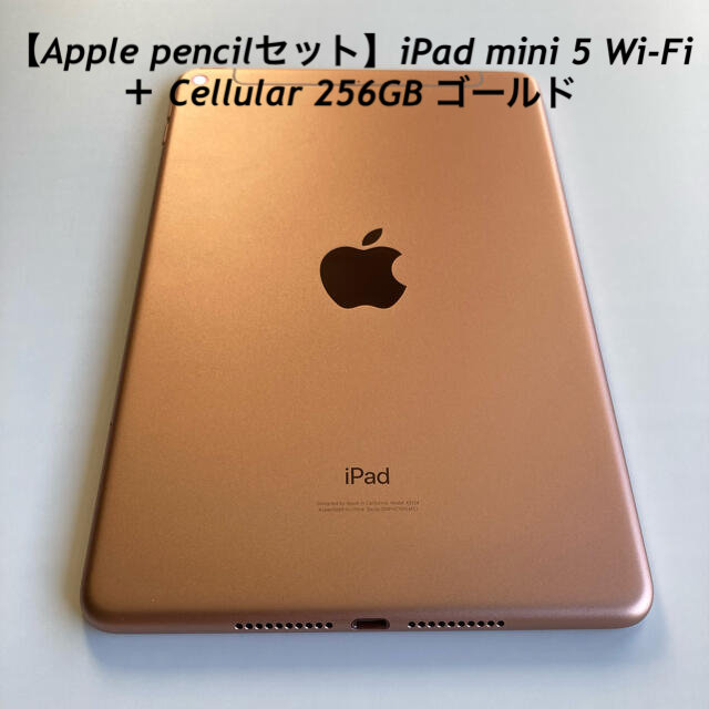 タブレットApplepencil + iPad mini 5 Wi-Fi Cellular