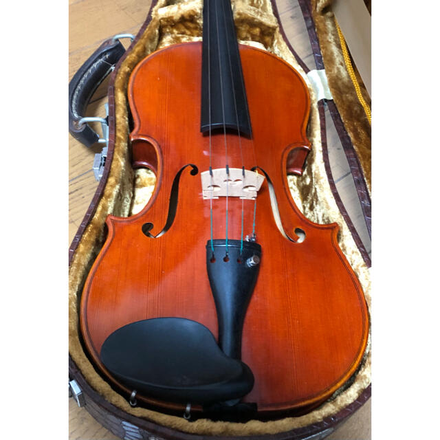 高級 バイオリン 鈴木 No.540 4/4 新品弓、肩当、松脂 定価20万