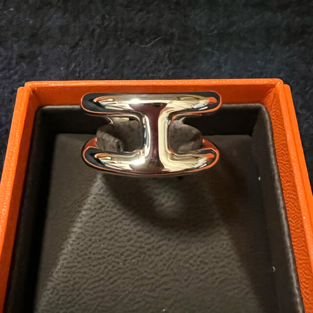 Hermes(エルメス)のエルメス　シルバーリング　☆オスモズ☆ PM レディースのアクセサリー(リング(指輪))の商品写真