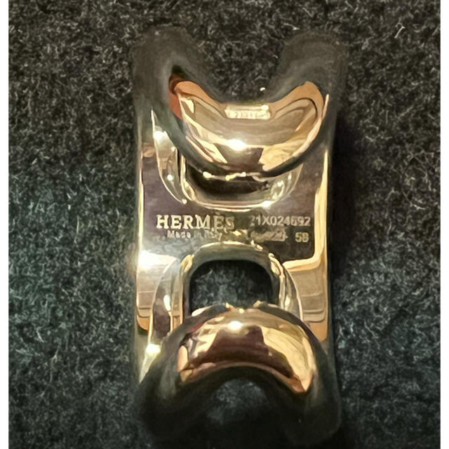 Hermes(エルメス)のエルメス　シルバーリング　☆オスモズ☆ PM レディースのアクセサリー(リング(指輪))の商品写真