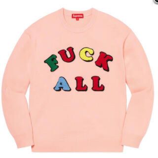 シュプリーム(Supreme)のsupreme jamie reid fuck all sweater(ニット/セーター)